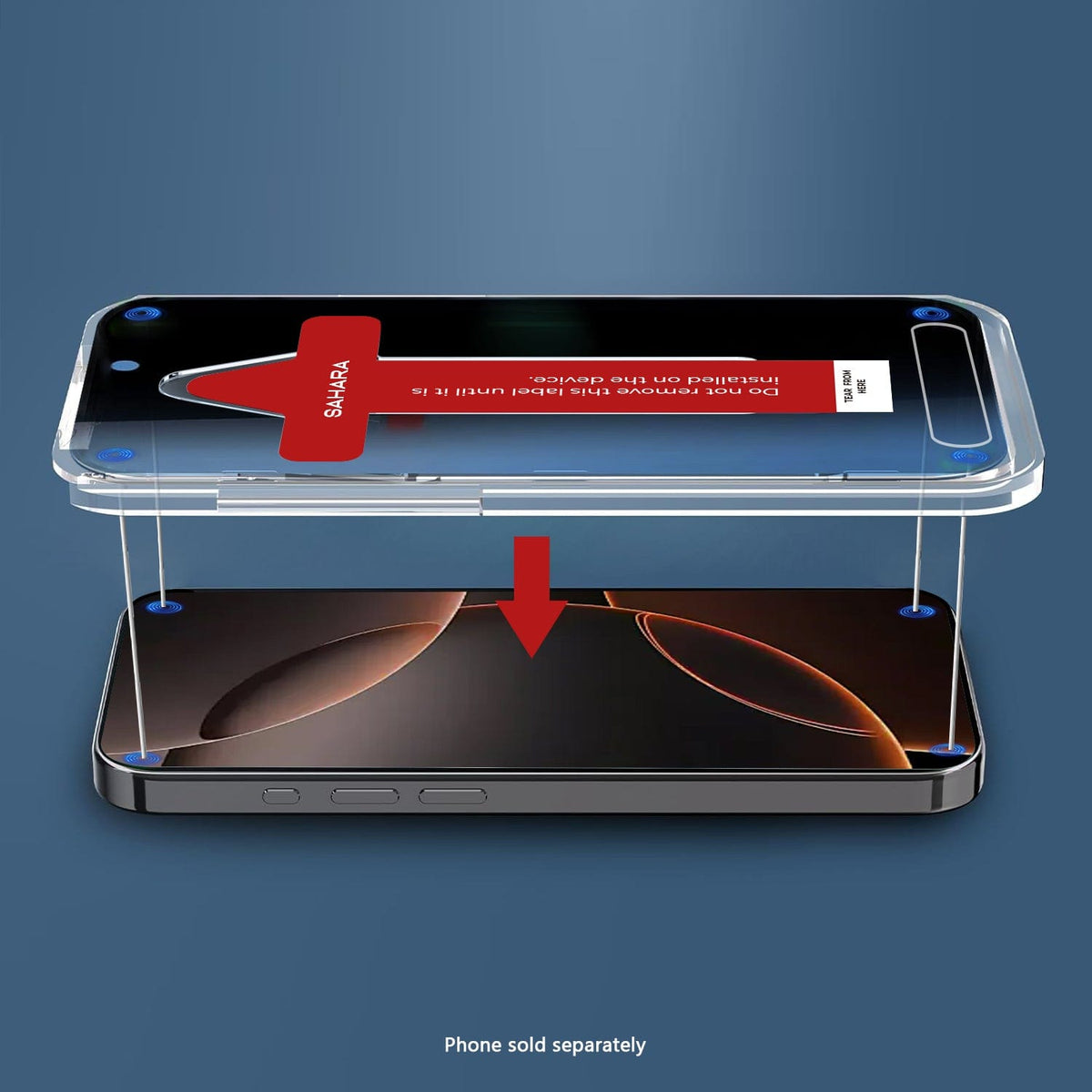 iPhone 17 Pro Max privacy screen protector – photo 4