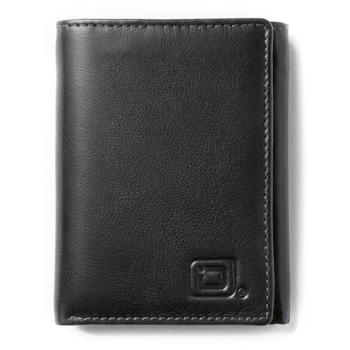 Men's RFID Wallet - Extra Capacity Leather Trifold 7-Slot with ID Window