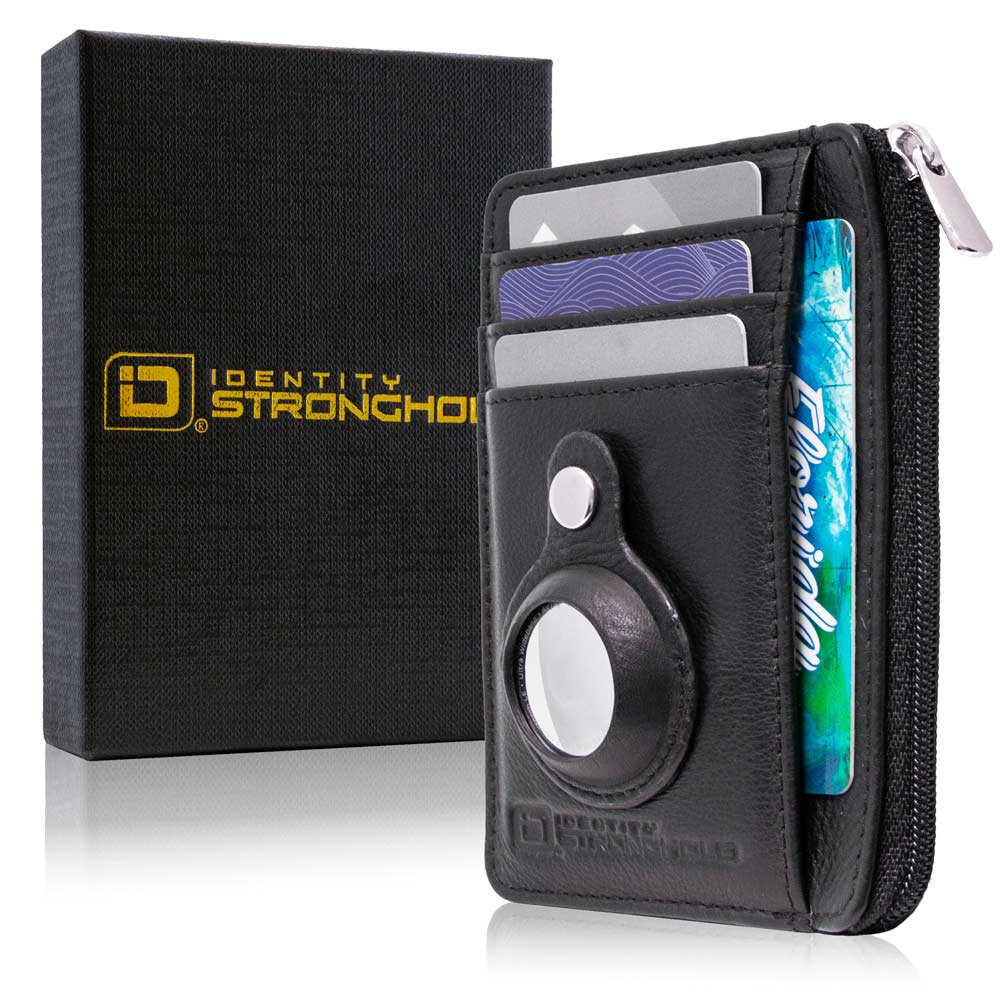 RFID Secure Slim Leather AirTag Wallet – photo 10