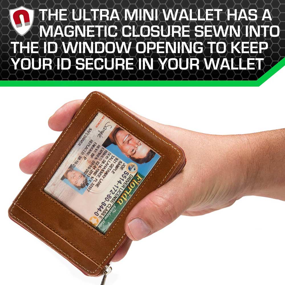 RFID Secure Slim Leather AirTag Wallet – photo 4