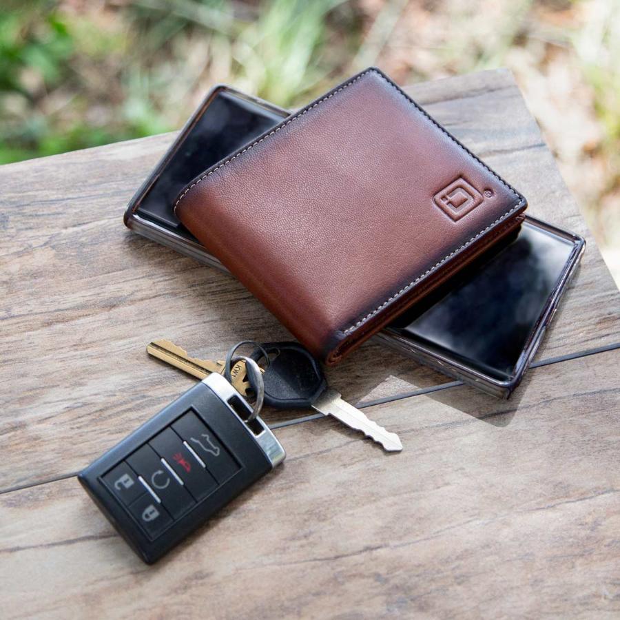 Men's RFID 10 Slot Bifold Wallet with ID Window – photo 8