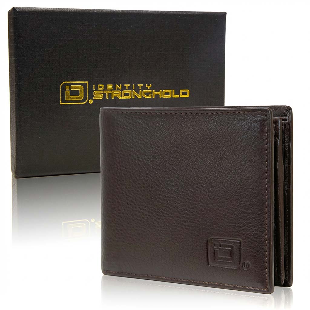 Men's RFID 10 Slot Bifold Wallet with ID Window – photo 27