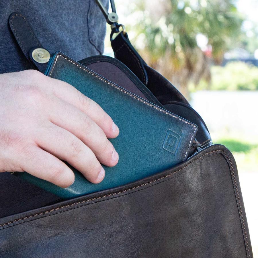 RFID Blocking Leather Passport Wallet – photo 4