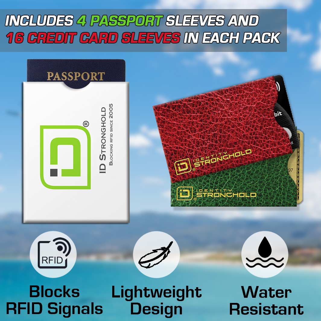 RFID Blocking Credit Card and Passport Sleeves – photo 3