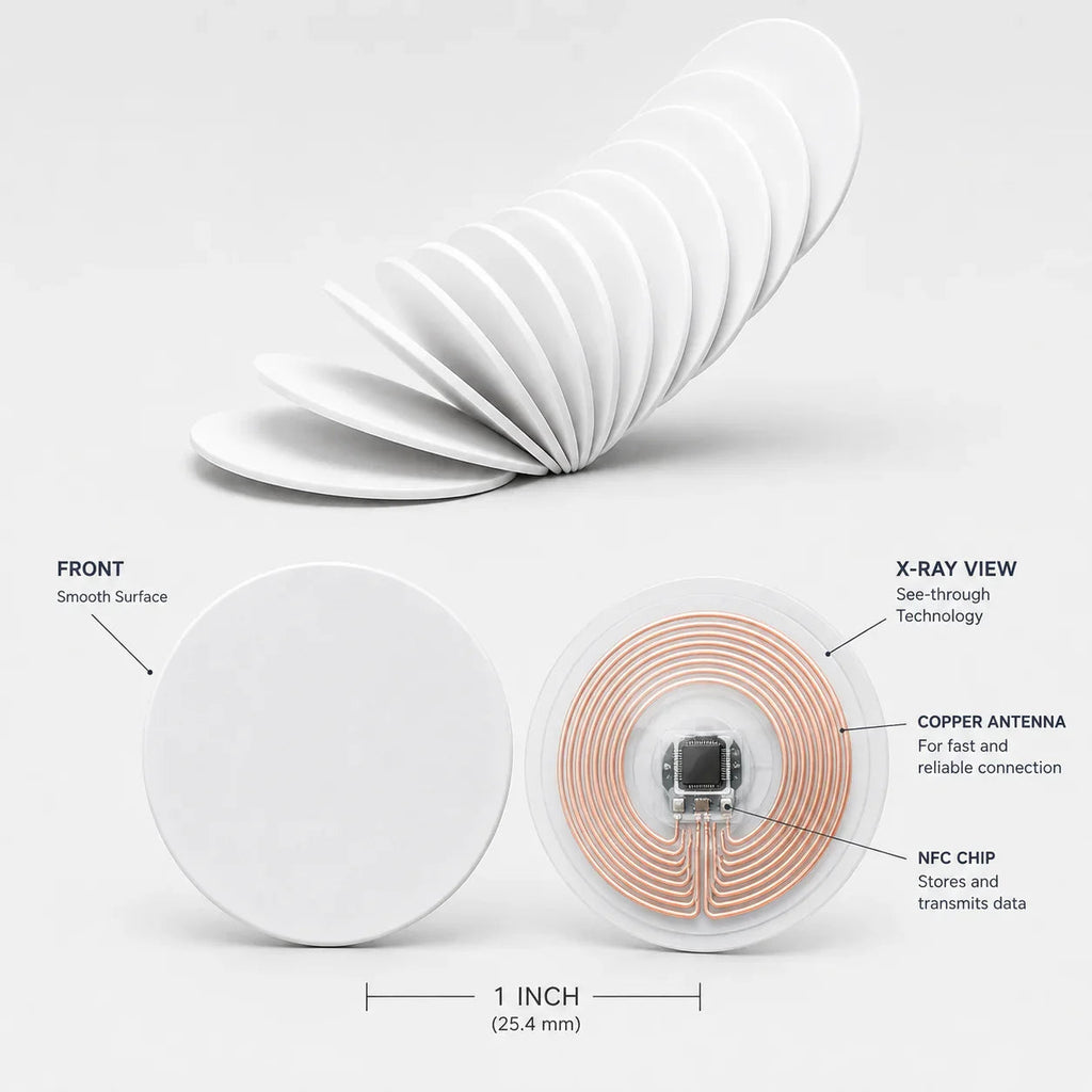 NTAG215 NFC Tag Coins – photo 3