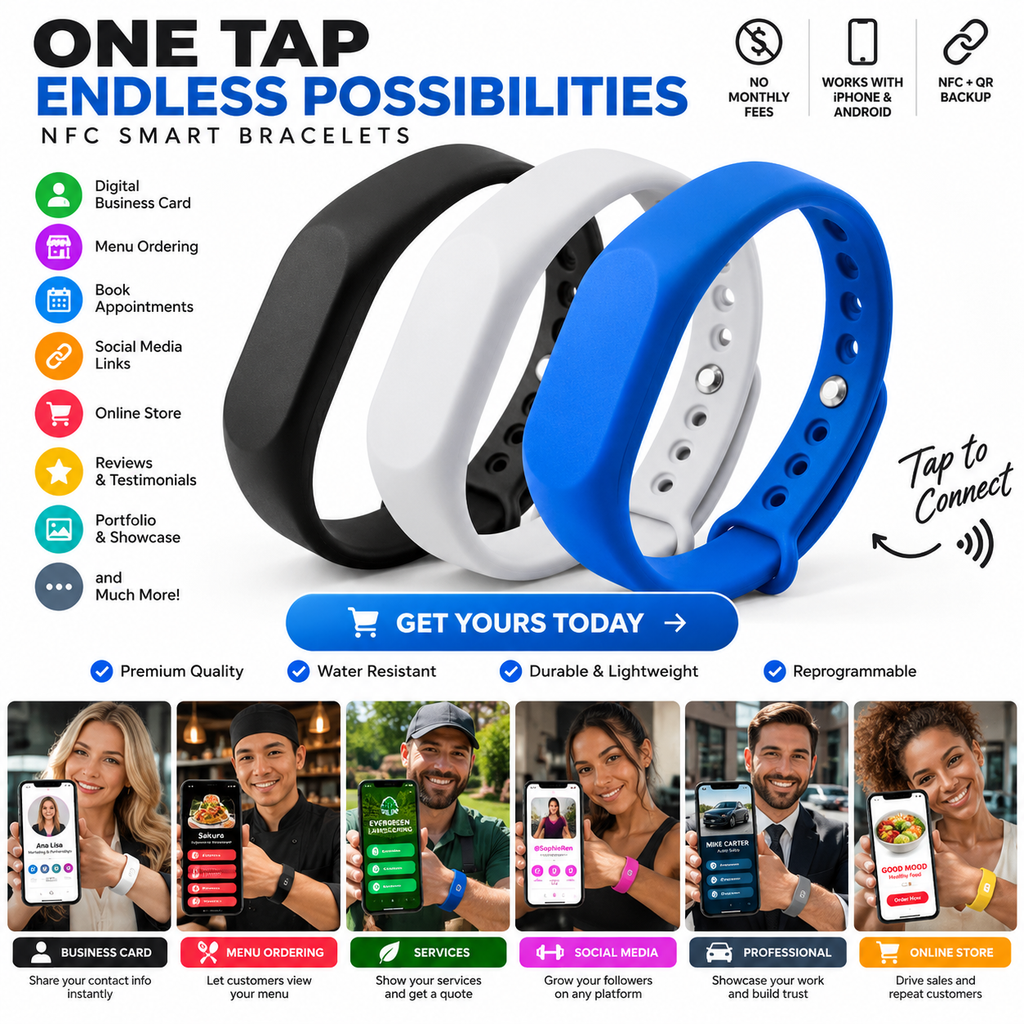 Programmable NFC Bracelet – photo 5