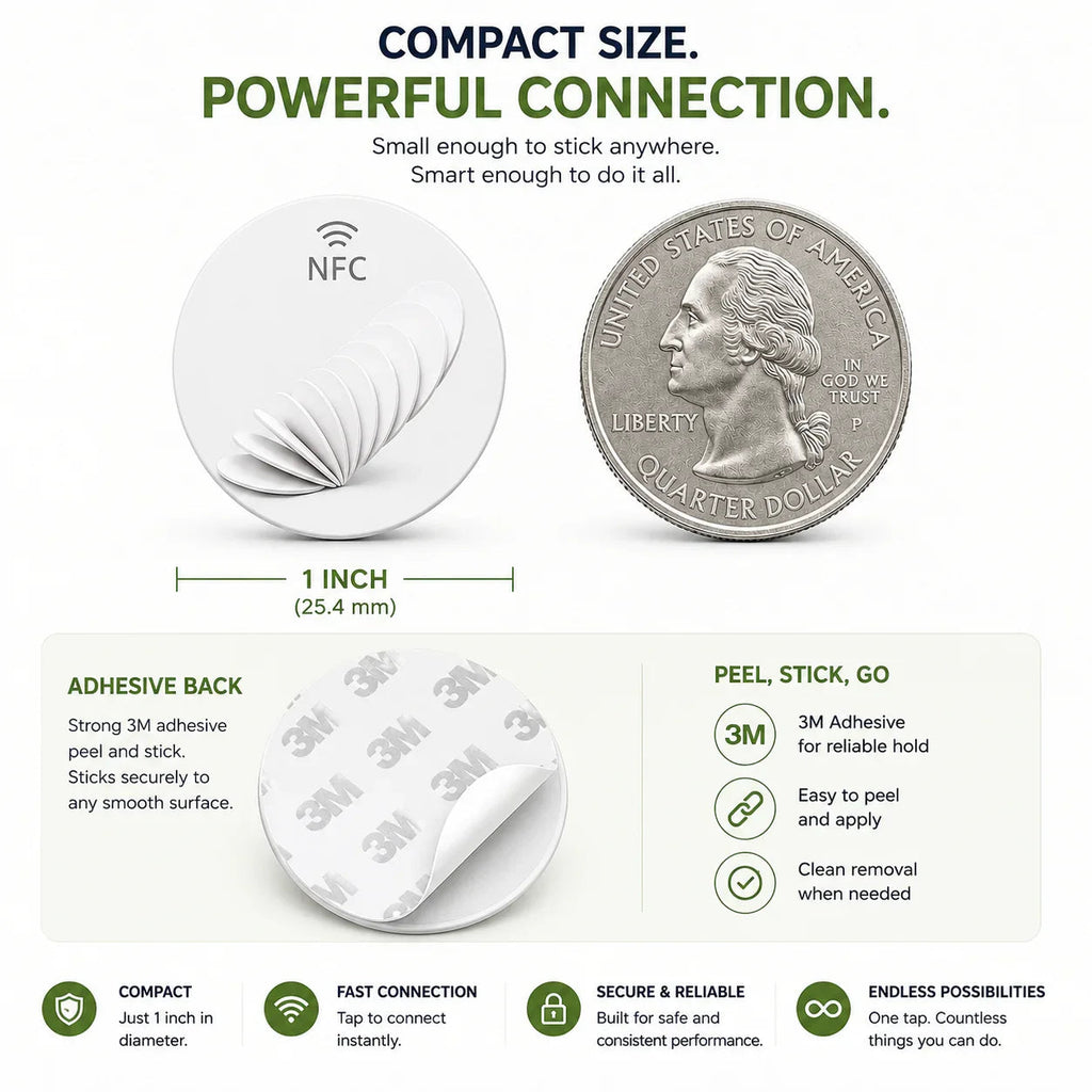 NTAG215 NFC Tag Coins – photo 2