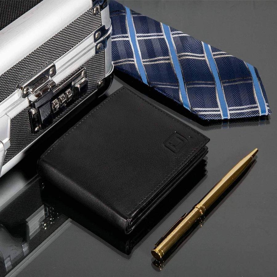 Men's RFID 10 Slot Bifold Wallet with ID Window – photo 17