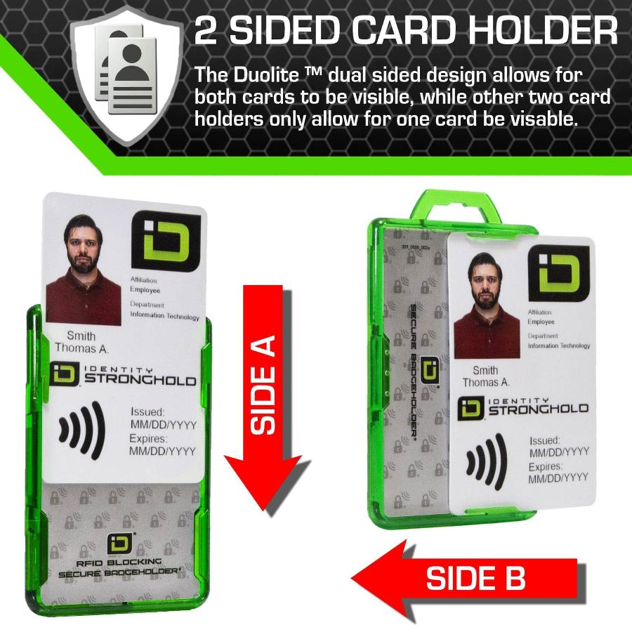 Secure Badge Holder DuoLite® Vertical – photo 20