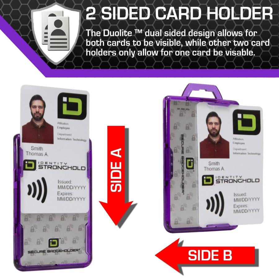 Secure Badge Holder DuoLite® Vertical – photo 34
