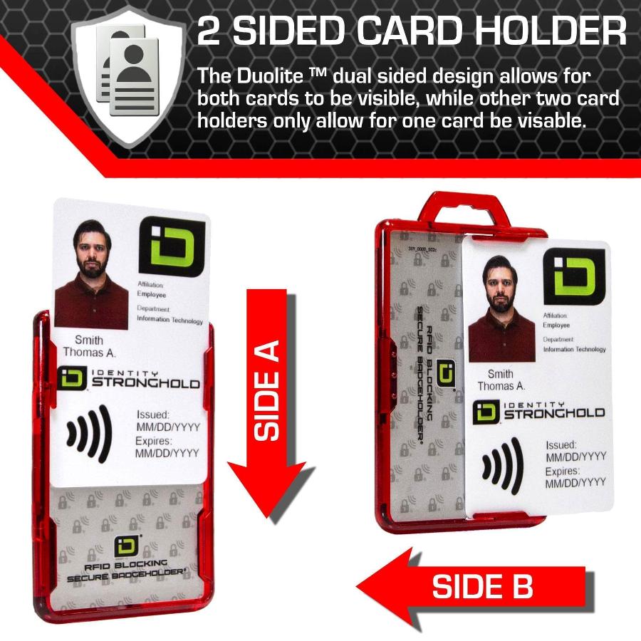Secure Badge Holder DuoLite® Vertical – photo 39
