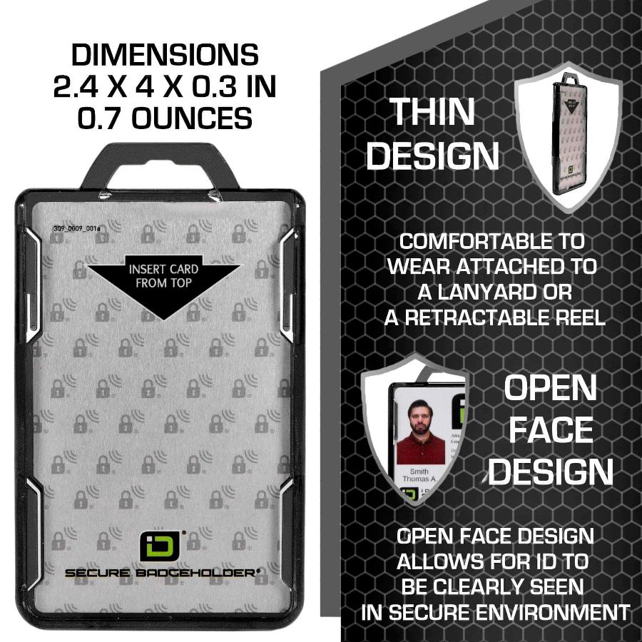 Secure Badge Holder DuoLite® Vertical – photo 10