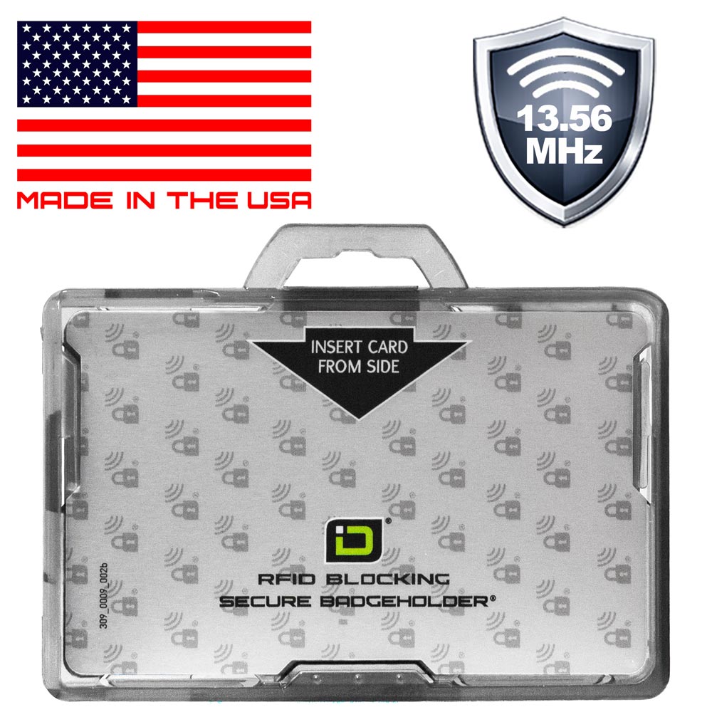 Secure Badge Holder DuoLite® Horizontal – 2 ID Cards