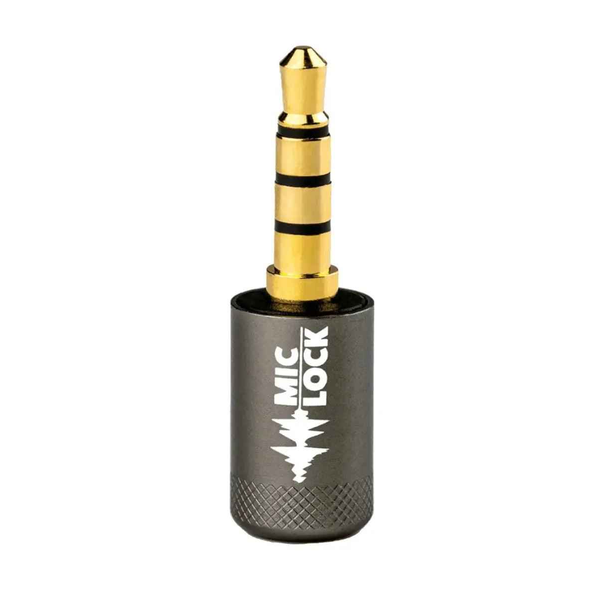 Mic-Lock 3.5mm Single-Ended Microphone Blocker Grey