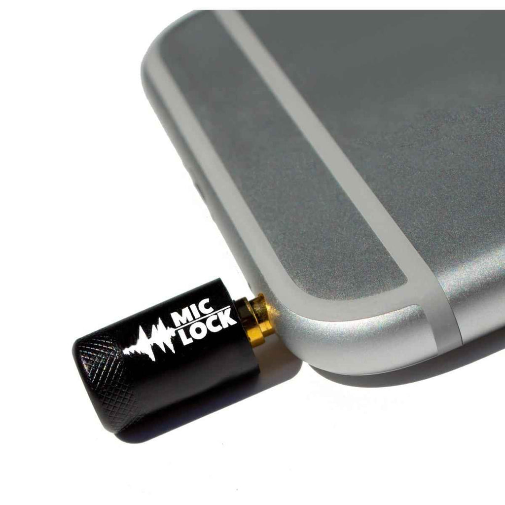 Mic-Lock 3.5mm Single-Ended Microphone Blocker Black – photo 2