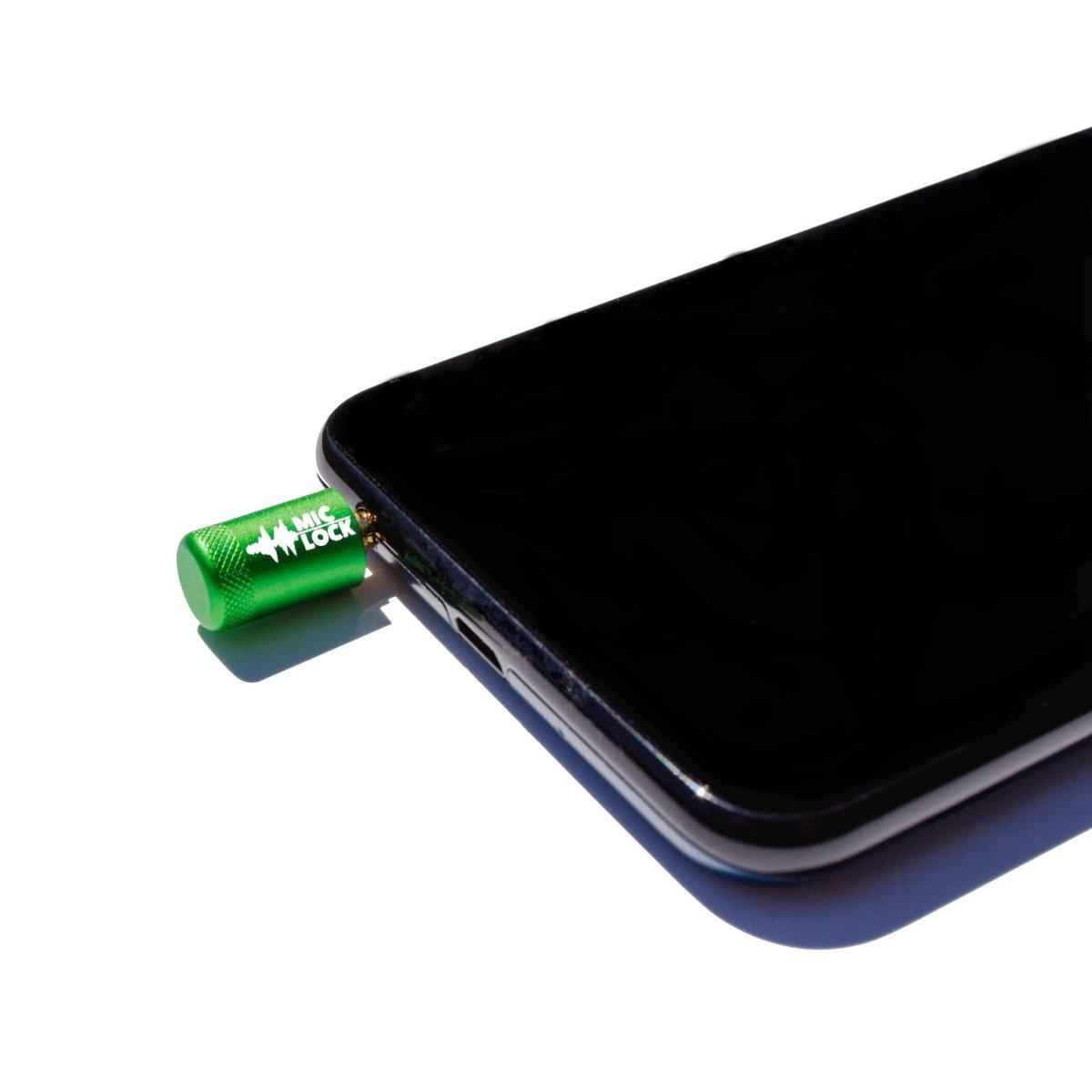 Mic-Lock 3.5mm Single-Ended Microphone Blocker Green – photo 2