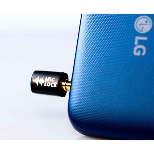 Mic-Lock 3.5mm Mini Single-Ended Microphone Blocker Black – photo 2
