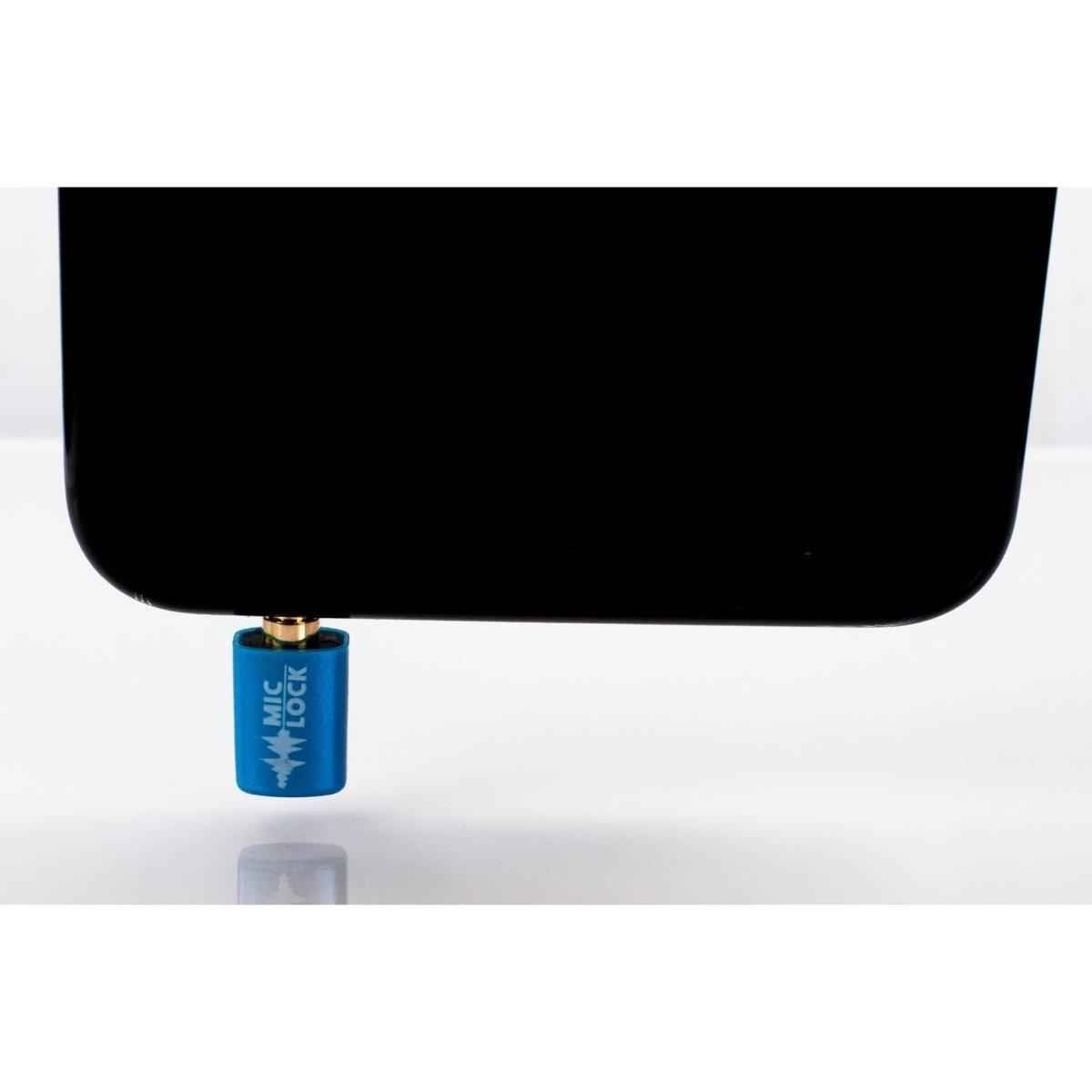 Mic-Lock 3.5mm Mini Single-Ended Microphone Blocker Blue – photo 3