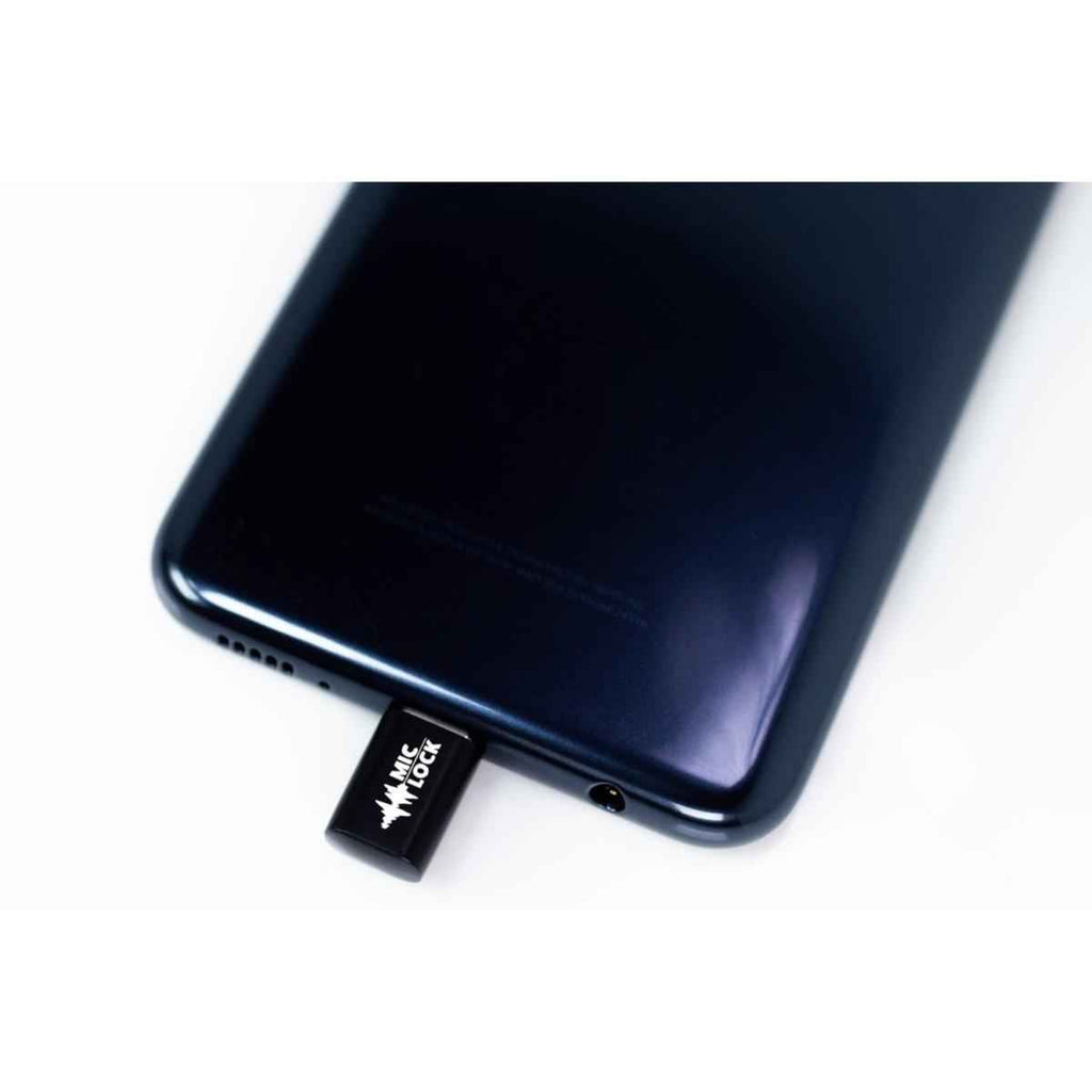 Mic-Lock USB-C Mini Single-Ended Microphone Blocker Black – photo 2