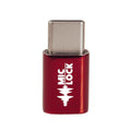 Mic-Lock USB-C Mini Single-Ended Microphone Blocker Mirror Red