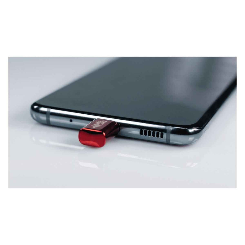 Mic-Lock USB-C Mini Single-Ended Microphone Blocker Mirror Red – photo 3