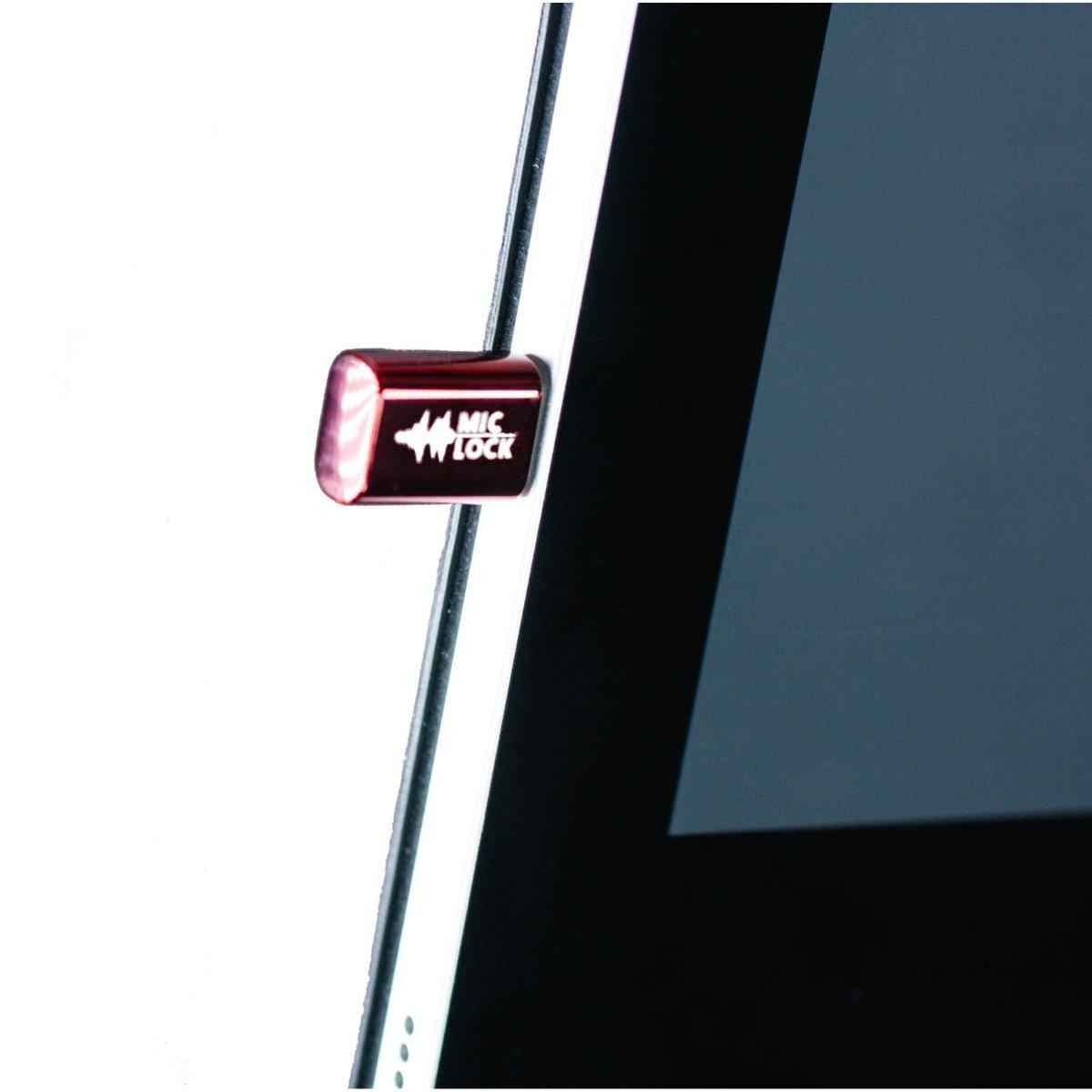 Mic-Lock USB-C Mini Single-Ended Microphone Blocker Mirror Red – photo 4