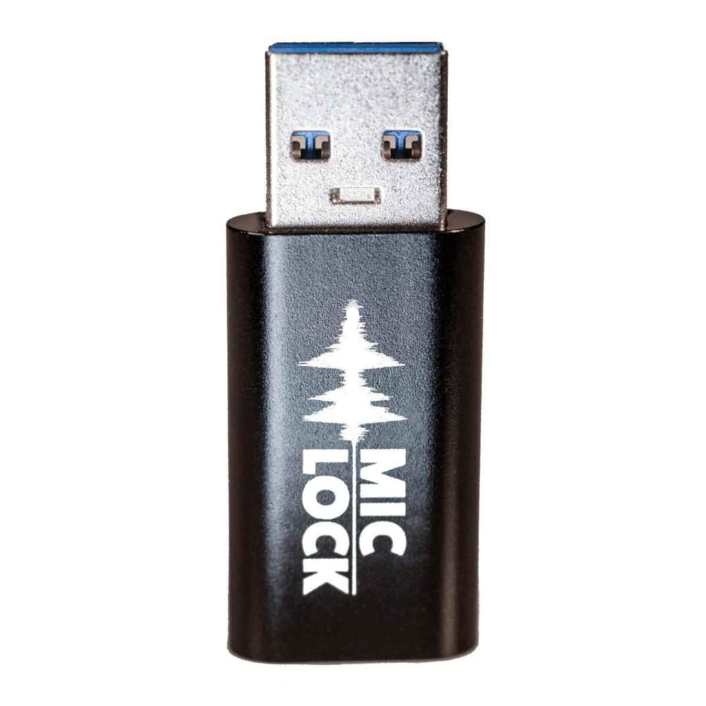 Secure Charger USB-A to USB-A Black