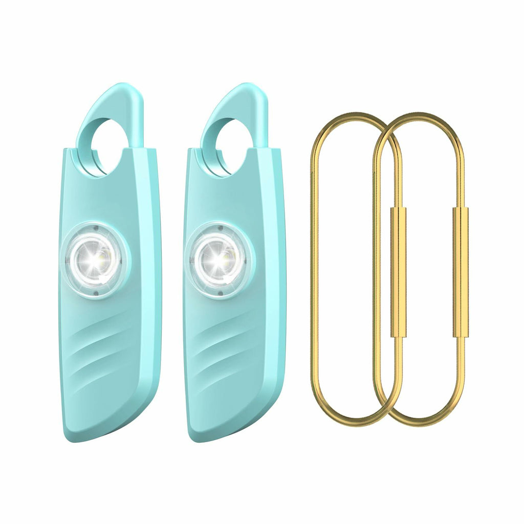 Safe Sound Personal Alarm Keychain – 140dB, 2 Pack