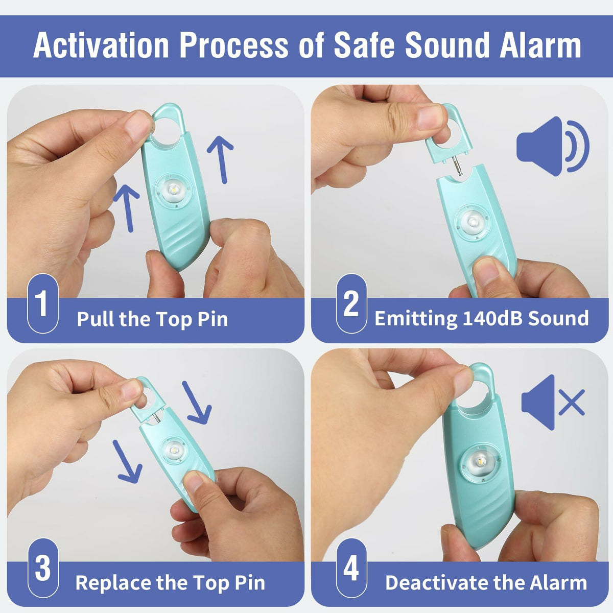 Safe Sound personal alarm – photo 5