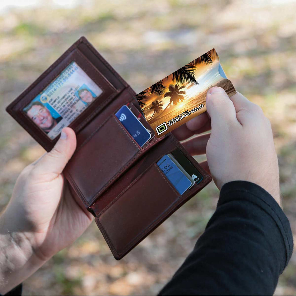 RFID Blocking Sunsets Credit Card Sleeves – photo 3