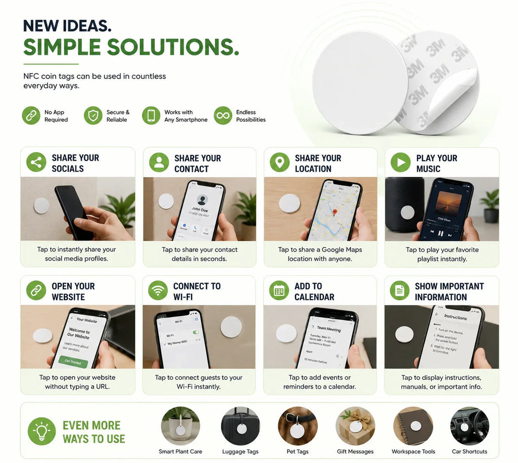 NTAG215 NFC Tag Coins – photo 10