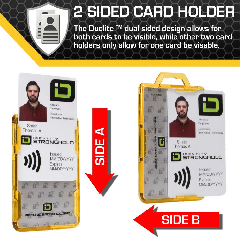 Secure Badge Holder DuoLite® Vertical – photo 44